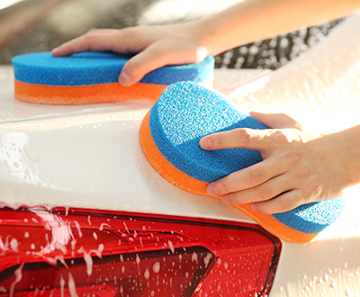 8字形硅胶洗车海绵