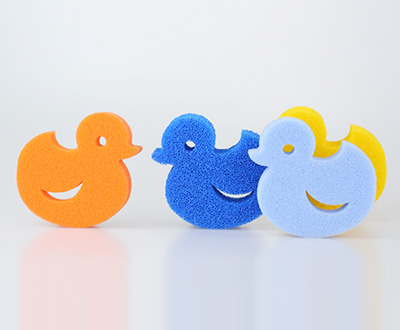 鸭子形状宠物除毛硅胶绵